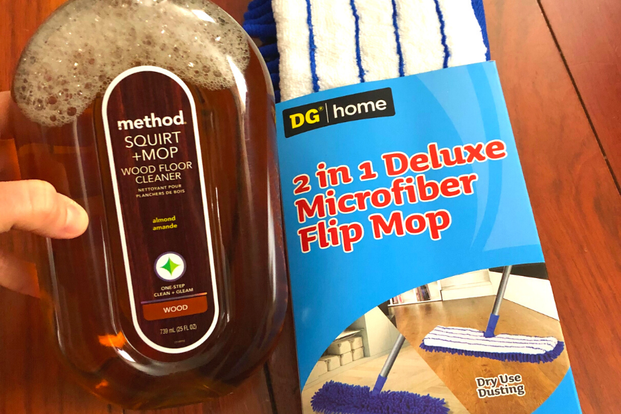 Get Amazing Results Using Method Squirt and Mop • Start with the Bed