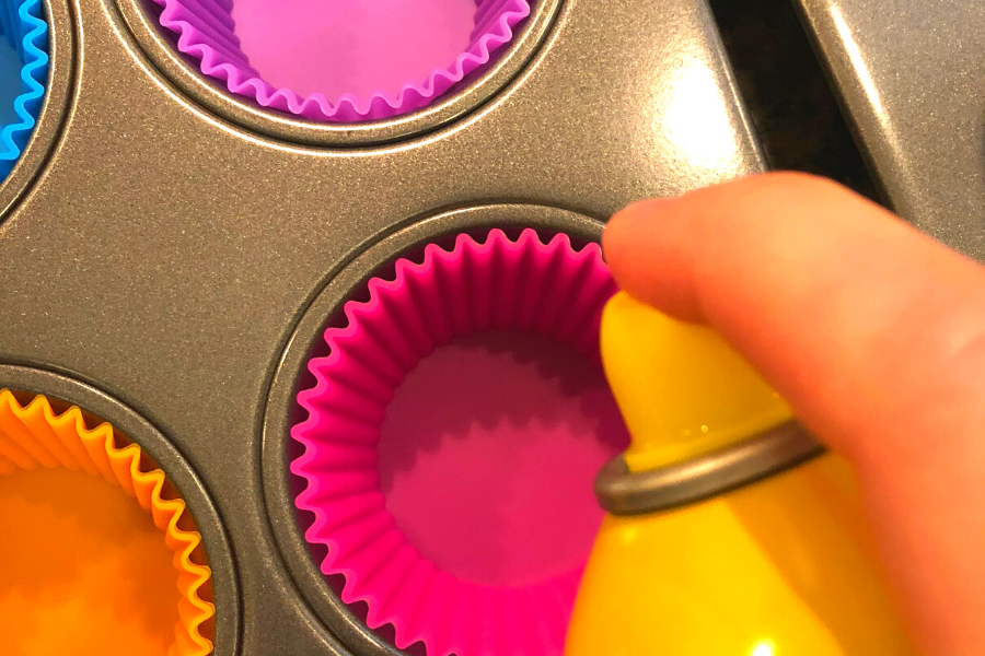 White Chocolate Chip Cupcakes | One Outstanding Sweet • Start with the Bed