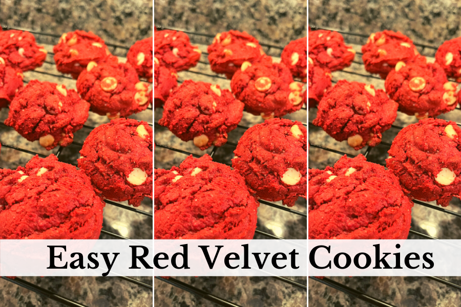 Easy Red Velvet Cookies | You Can't Pass One Up • Start With The Bed