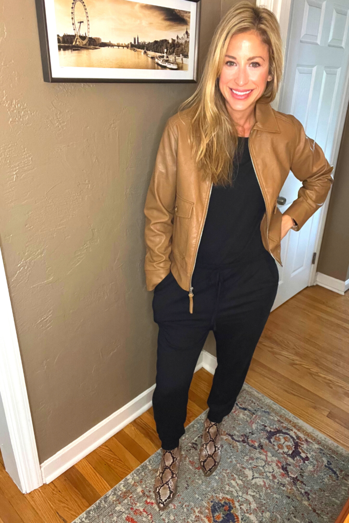 A Black Romper Styled 4 Ways • Start with the Bed