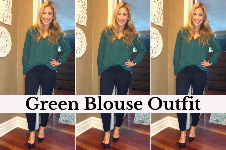 Green Ready to Wear Blouse main image 1
